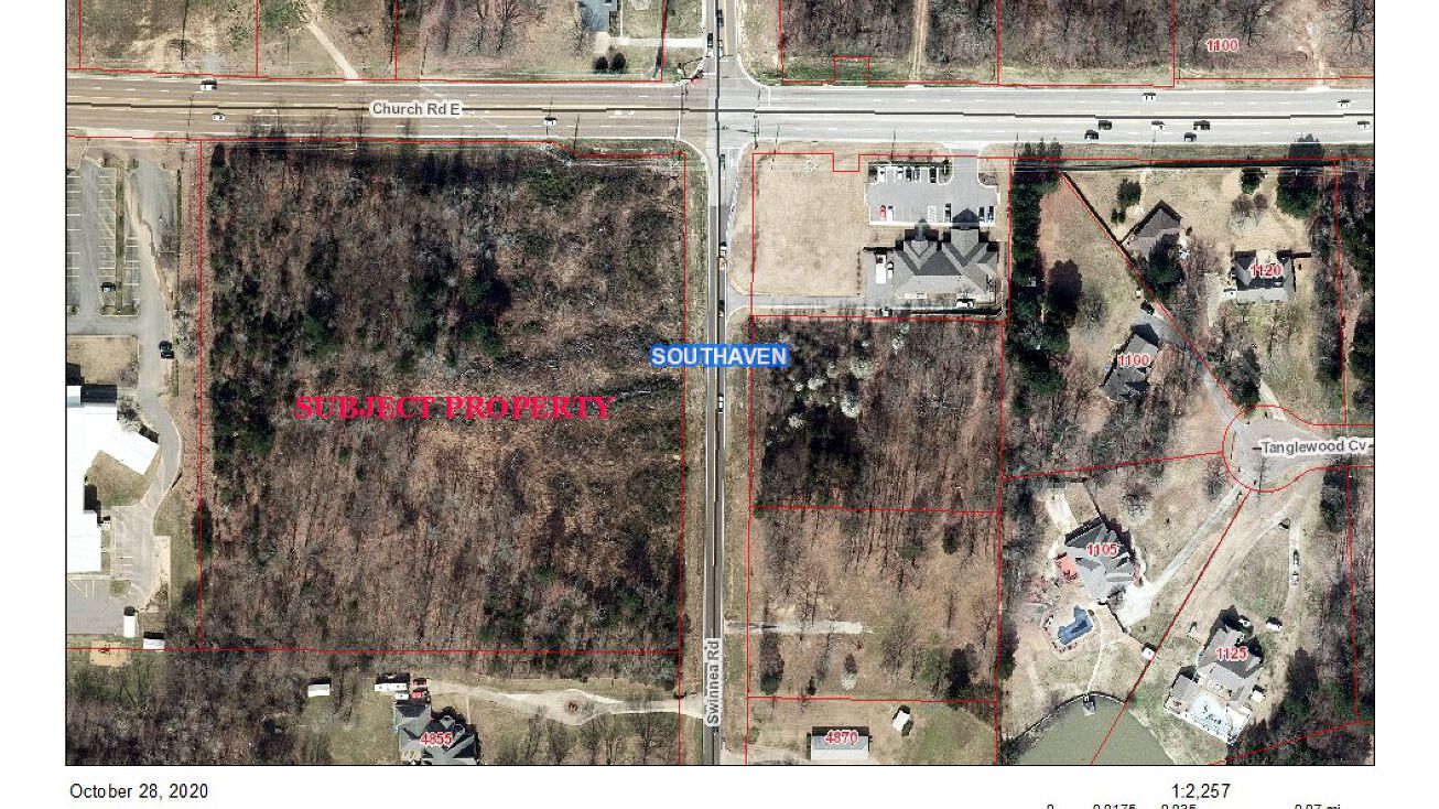 980 Church Rd E, Southaven, MS 38671 Land for Sale SW Corner Church