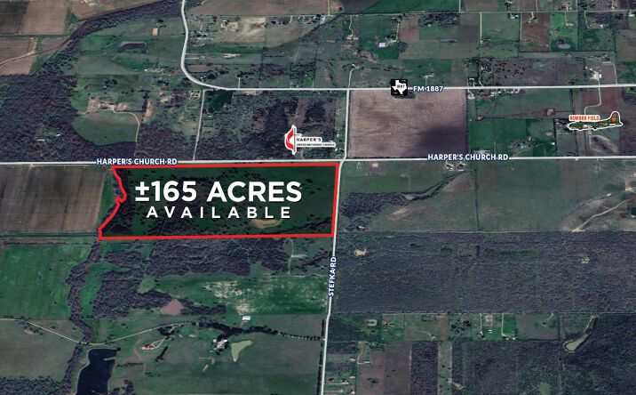 Pictures of Land property located at Harpers Church Road at Stefka Road, Hempstead, TX 77445 for sales - image #1