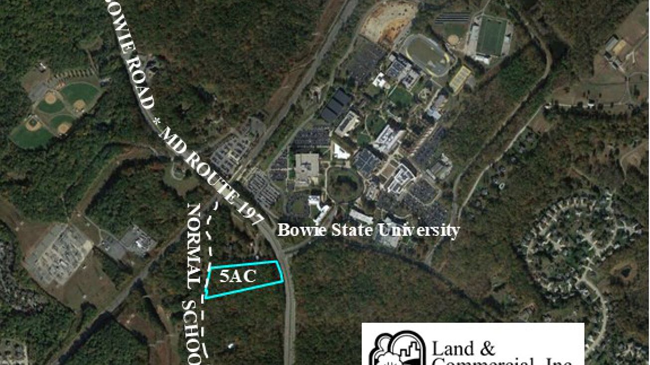 9011 Normal School Rd, Bowie, MD 20715 Land for Sale 5 AC Land