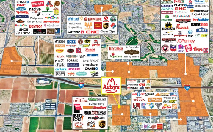 Pictures of Retail property located at 442 N Litchfield Rd, Goodyear, AZ 85338 for comps - image #1