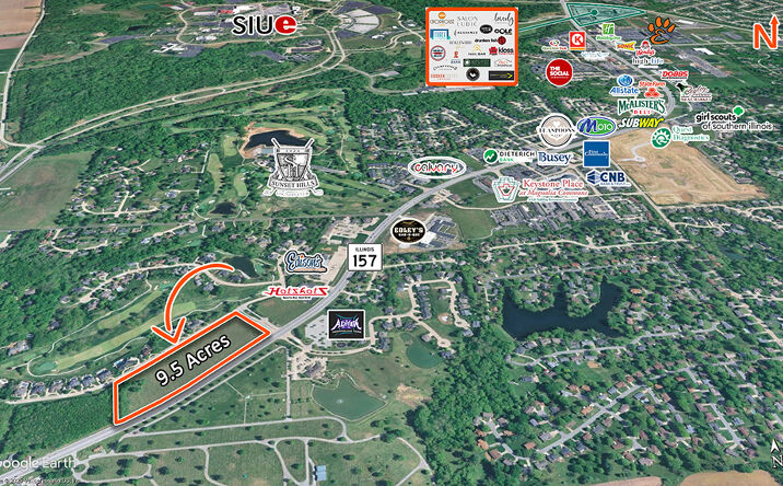 Pictures of Land property located at 2621 South State Route 157, Edwardsville, IL 62025 for sales - image #1