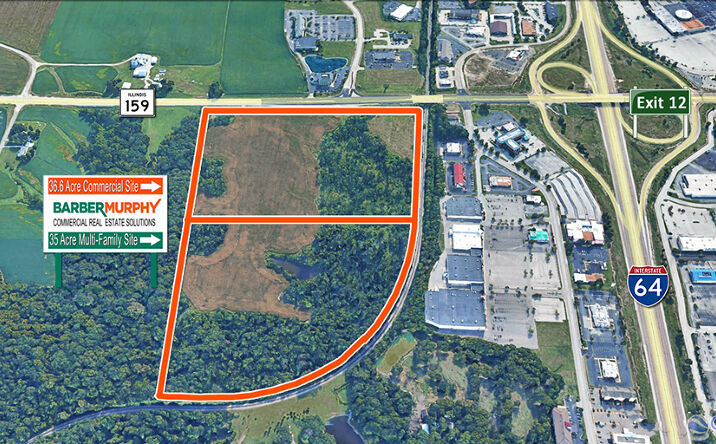 Pictures of Land, Mixed Use property located at IL-159 at I-64, Fairview Heights, IL 62208 for sales - image #1
