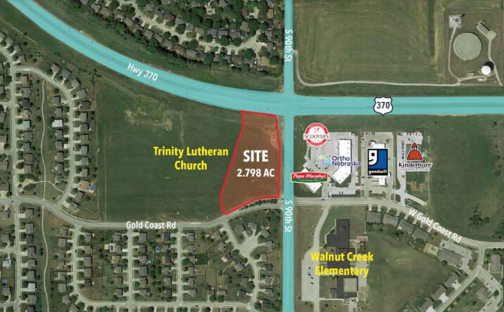 Pictures of Land property located at 90th & Hwy 370 SWC, Papillion, NE 68046 for comps - image #1
