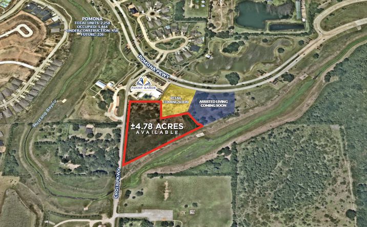 Pictures of Land property located at SEQ of Pomona Parkway and Croix Road, Manvel, TX 77578 for sales - image #1