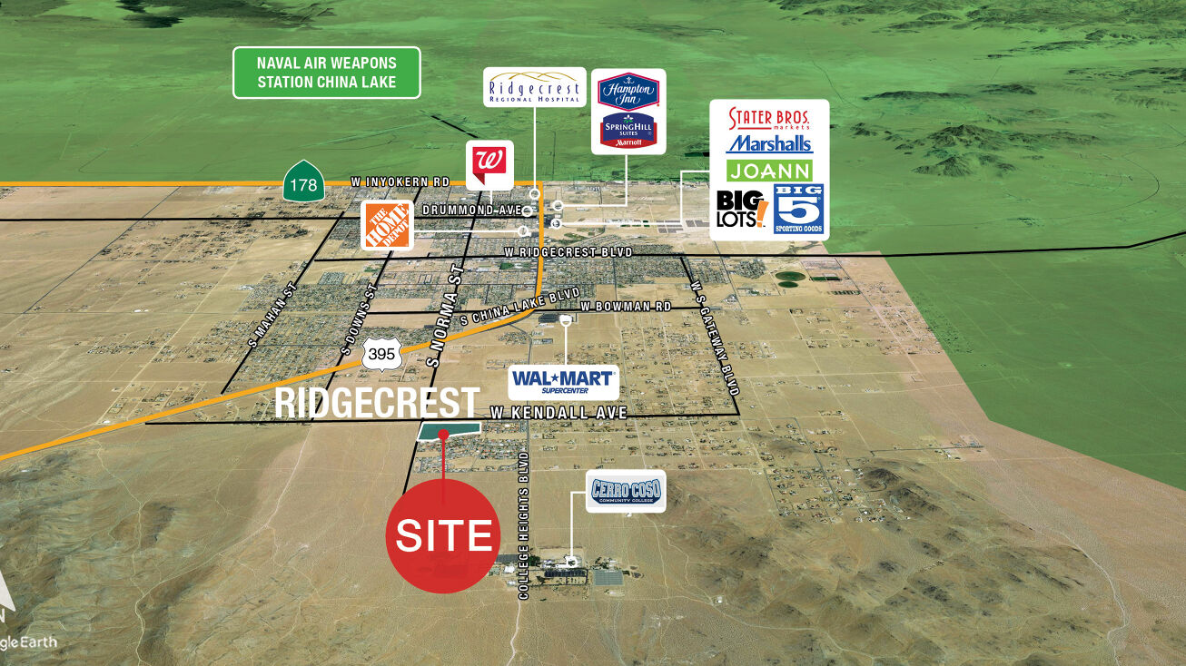 W Kendall Ave, Ridgecrest, CA 93555