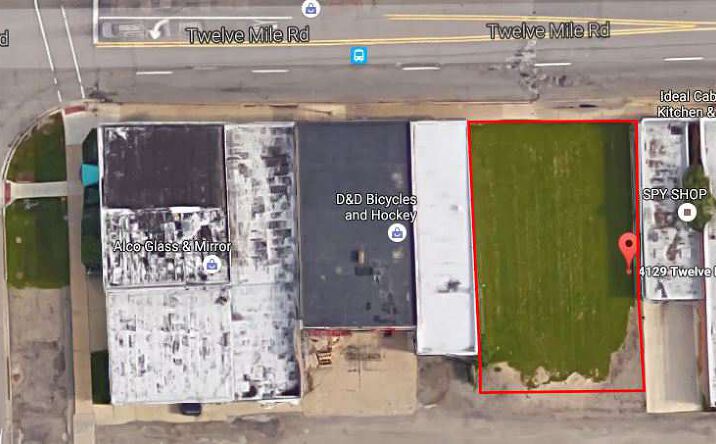 Pictures of Land property located at 4129 12 Mile Road, Berkley, MI 48072 for sales - image #1