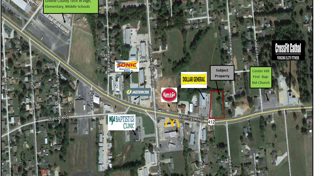 4409 W Kingshighway, Paragould, AR 72450 Land for Sale 4409 W