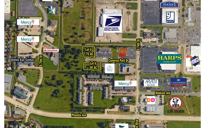 Pictures of Land property located at Cameron Park Dr, Fort Smith, AR 72903 for sales - image #1