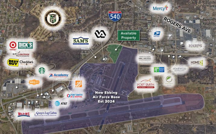 Pictures of Land property located at 6200 Phoenix Ave, Fort Smith, AR 72903 for sales - image #1
