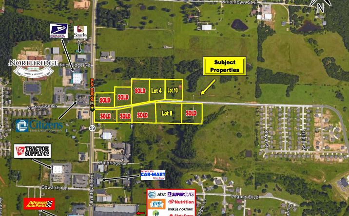 Pictures of Land property located at Northridge Dr, Van Buren, AR 72956 for sales - image #1