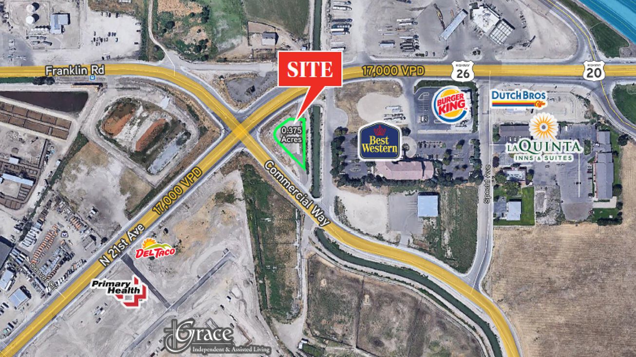 N 21st Ave, Caldwell, ID 83605 Land for Sale COMMERCIAL PAD NEAR I