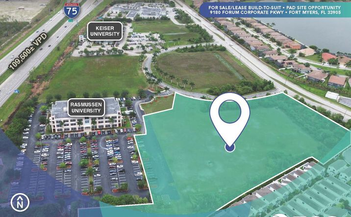 Pictures of Land property located at 9180 Forum Corporate Pkwy, Fort Myers, FL 33905 for sales - image #1