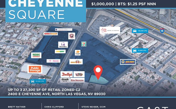 Pictures of Land property located at 2400 E Cheyenne Ave, North Las Vegas, NV 89030 for sales - image #1