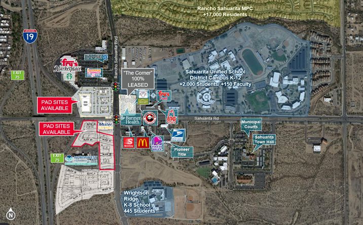 Pictures of Retail property located at Sahuarita Road & I-19 Interchange, Sahuarita, AZ 85626 for sales - image #1