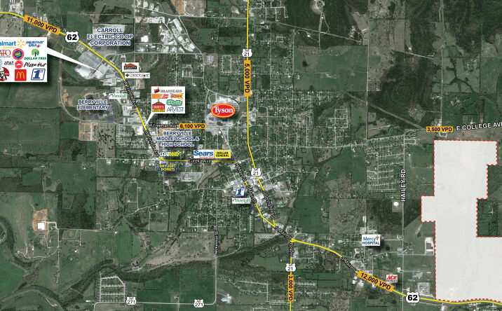 Pictures of Land property located at 480 US-62, Berryville, AR 72616 for sales - image #1