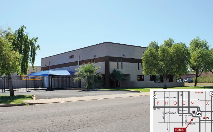 Pictures of Industrial property located at 3331 E Corona Ave, Phoenix, AZ 85040 for comps - image #1
