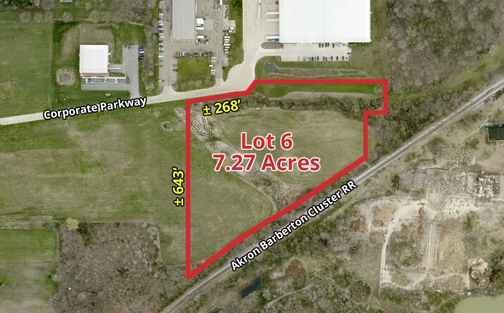 Pictures of Land property located at Corporate Parkway Lot 6, Wadsworth, OH 44281 for sales - image #1