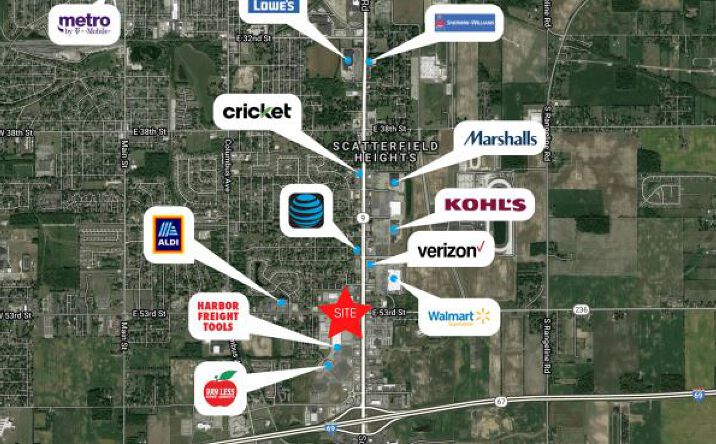 Pictures of Land property located at 5009 S Scatterfield Rd, Anderson, IN 46013 for sales - image #1