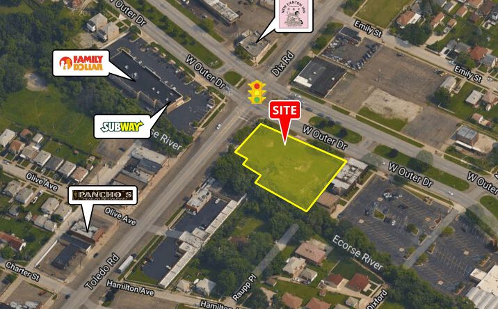 Pictures of Land property located at 811 Dix Hwy, Lincoln Park, MI 48146 for sales - image #1