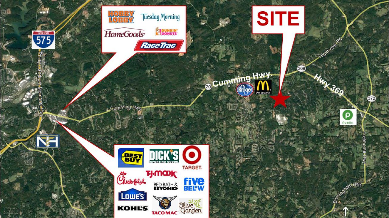 Pictures of Land property located at Old Orange Mill Rd, Canton, GA