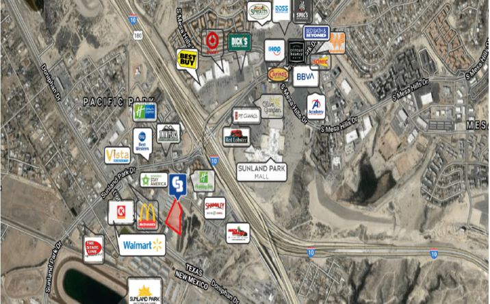 Pictures of Land property located at Constitution Dr, El Paso, TX 79922 for sales - image #1
