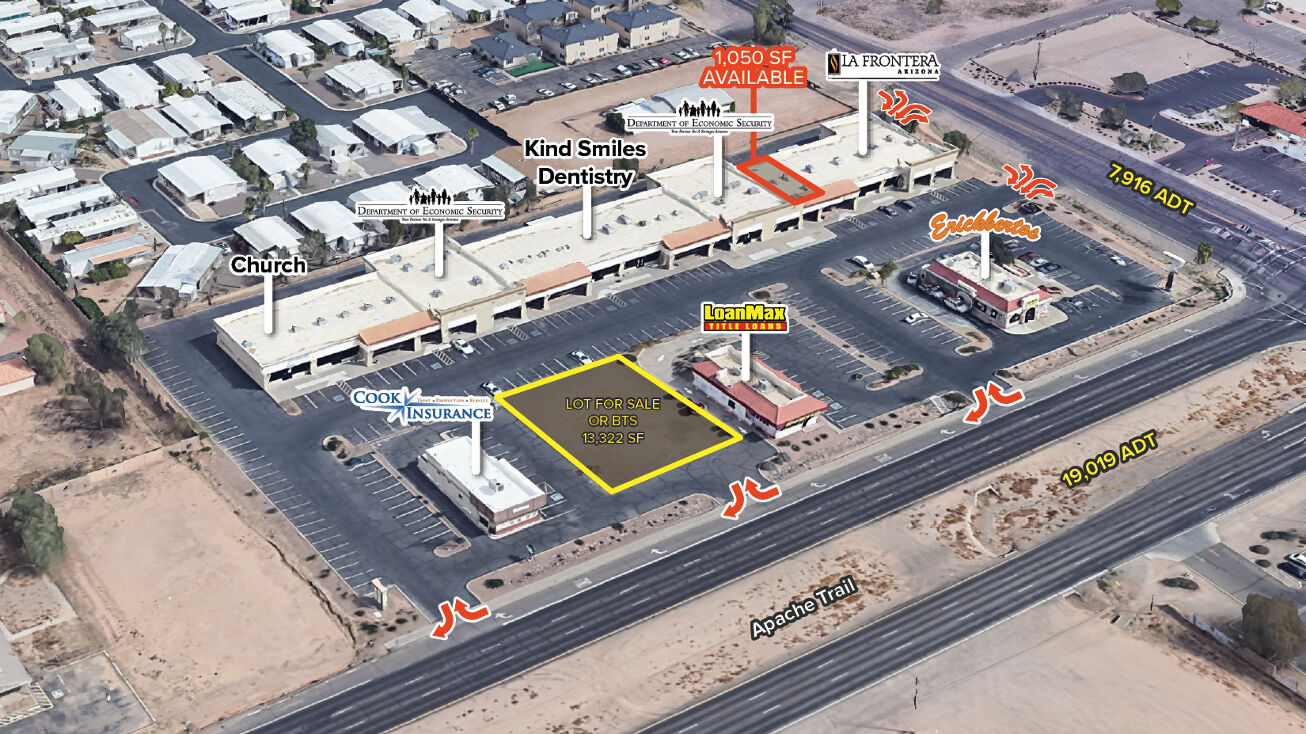 Pictures of Retail property located at 11518 E Main St, Apache Junction, AZ 85120 for sales - image #1