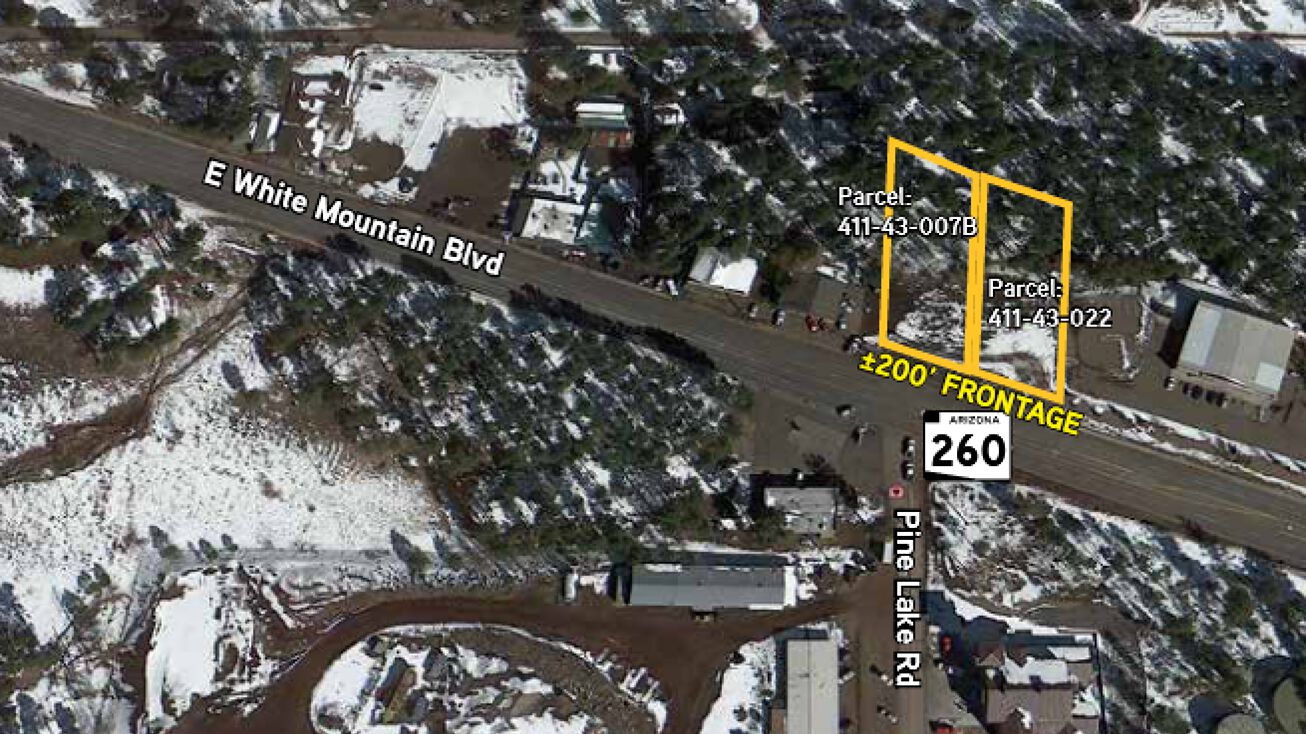 E White Mountain Blvd and S Pine Lake Rd, AZ 85935