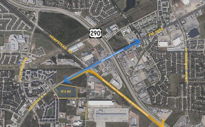 Pictures of Land property located at 9210 Highway 6 North, Houston, TX 77095 for sales - image #1