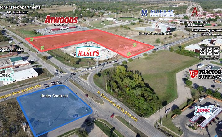 Pictures of Land property located at 2600 N Commerce St, Ardmore, OK 73401 for sales - image #1
