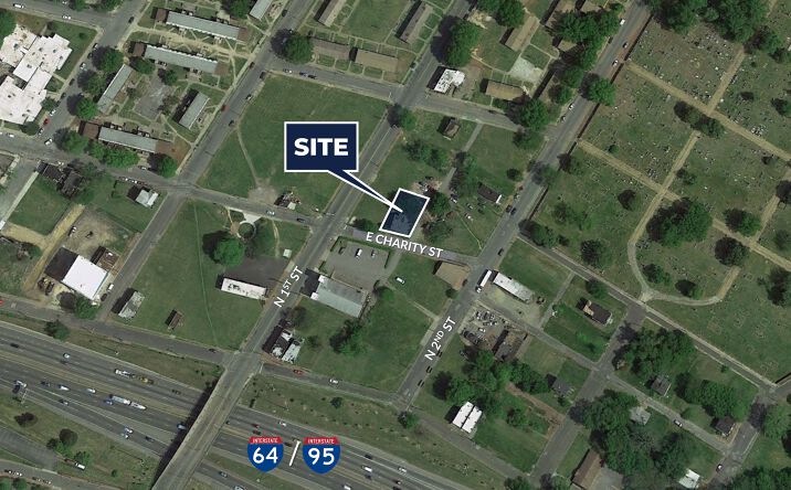 Pictures of Land property located at 104 - 106 East Charity Street, Richmond, VA 23219 for sales - image #1