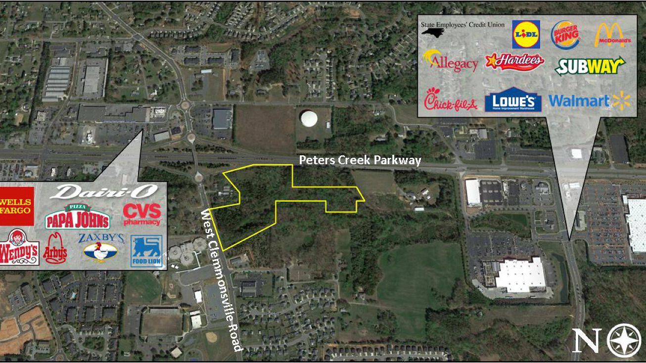 Peters Creek Parkway At West Clemmonsville Road, Winston Salem, NC