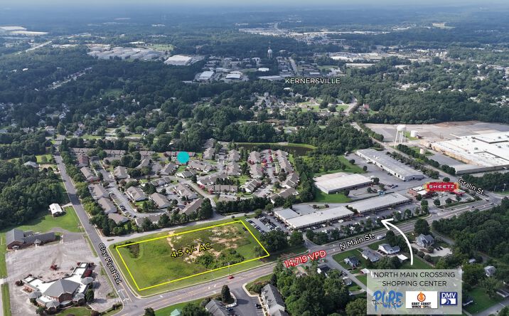 Pictures of Land property located at 800 North Main Street, Kernersville, NC 27284 for sales - image #1