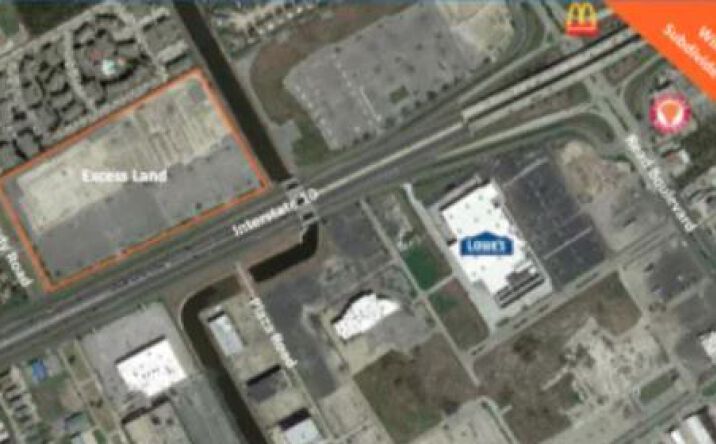 Pictures of Land property located at SEC Bundy Road & N I-10 Service, New Orleans, LA 70127 for sales - image #1