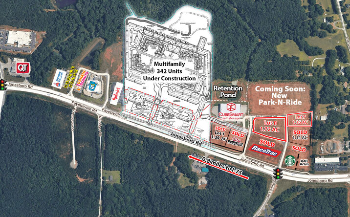 Pictures of Land property located at 1130 Jonesboro Rd, McDonough, GA 30253 for sales - image #1