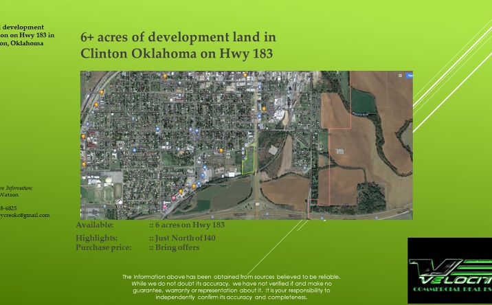 Pictures of Land property located at 730 South 4th Street (Hwy 183), Clinton, OK 73601 for sales - image #1