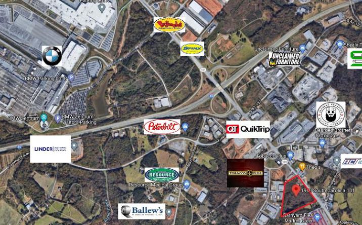 Pictures of Land property located at 1960 SC-101, Greer, SC 29651 for sales - image #1