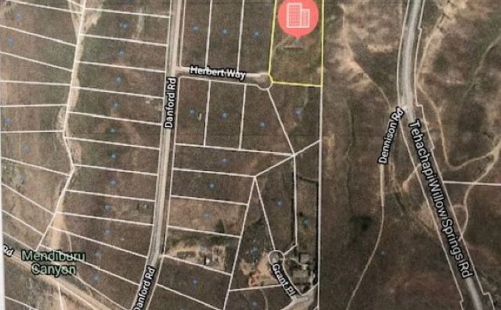 Pictures of Land property located at 0 Herbert Way, Tehachapi, CA 93561 for sales - image #1