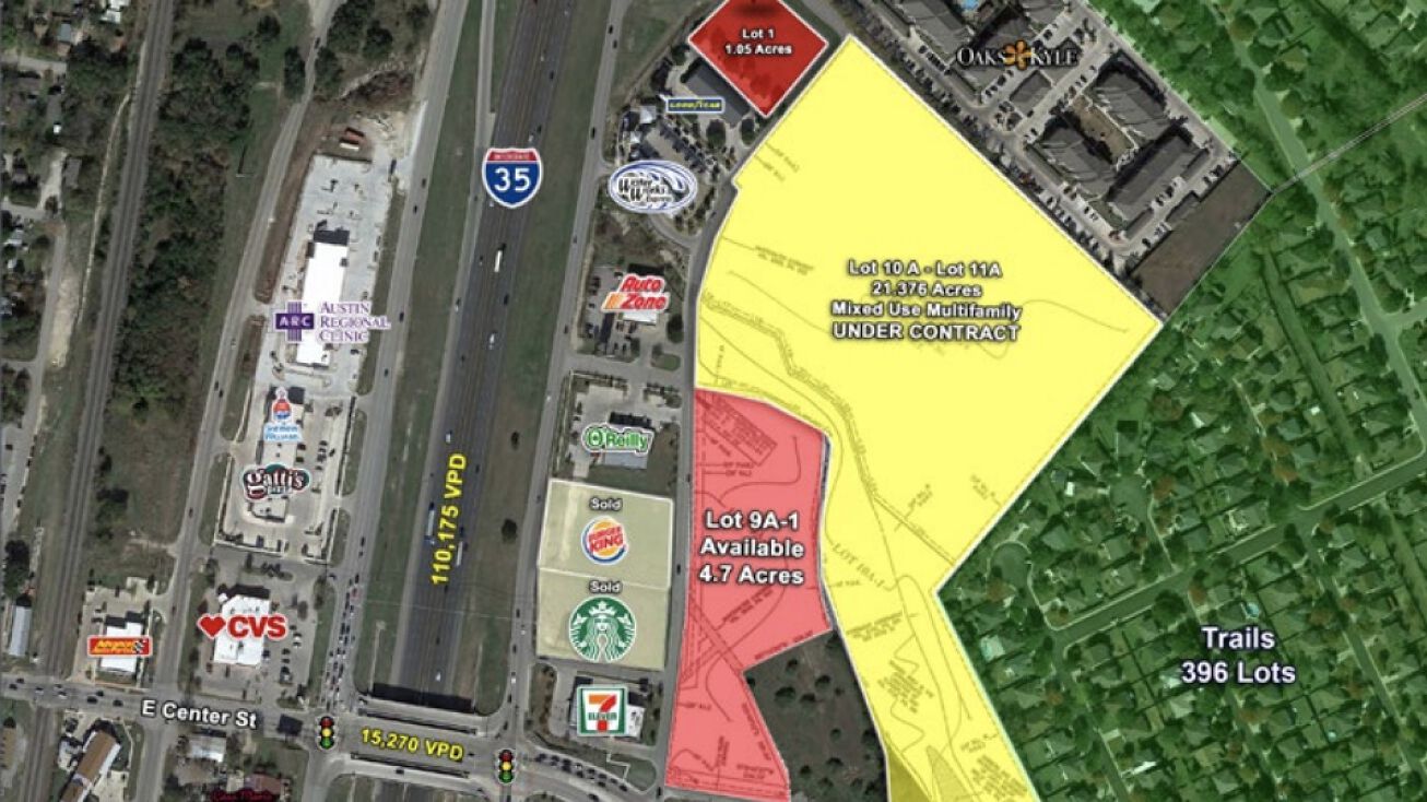 IH35 & East Center Street, Kyle, TX 78640 Land for Sale IH35