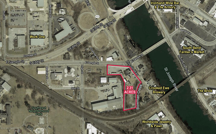 Pictures of Land property located at 1008 Lincolnway East, South Bend, IN 46601 for sales - image #1