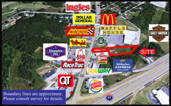 Pictures of Land property located at 2214 Chesnee Hwy, Spartanburg, SC 29303 for sales - image #1
