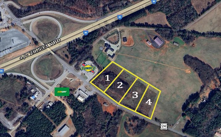 Pictures of Land property located at Highway 24 (Exit 11), Anderson, SC 29689 for sales - image #1
