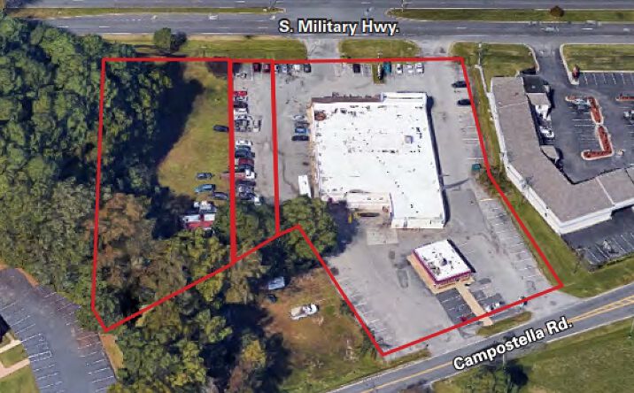 Pictures of Mixed Use, Land, Special Purpose property located at 2236 S Military Hwy, Chesapeake, VA 23320 for sales - image #1