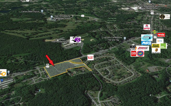 Pictures of Land property located at Route 209, East Stroudsburg, PA 18301 for sales - image #1