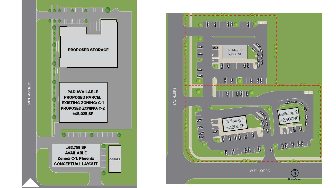 Pictures of Retail property located at 59th Ave & Elliot Rd, Laveen, AZ 85339 for sales - image #1
