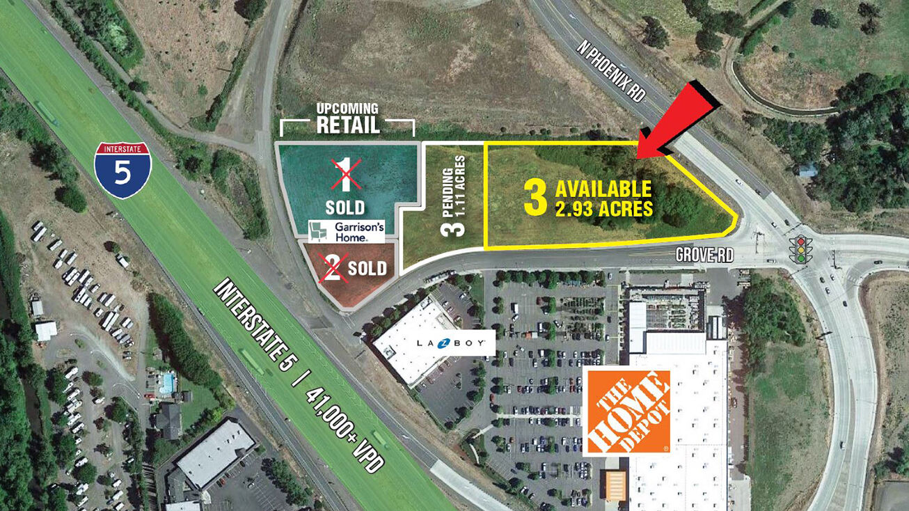 N Phoenix Rd, Phoenix, OR 97535 Land for Sale Phoenix I5 Development Land