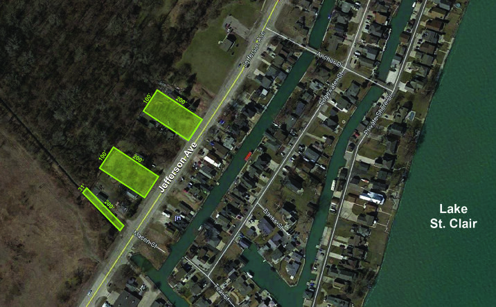 Pictures of Land property located at Jefferson Ave & Rosso Hwy, Chesterfield Twp., MI 48047 for sales - image #1