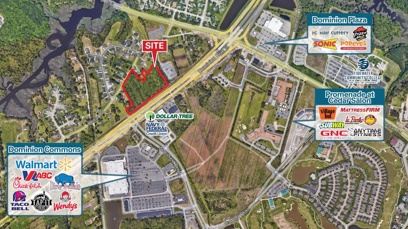 Cedar Rd, Chesapeake, VA 23322