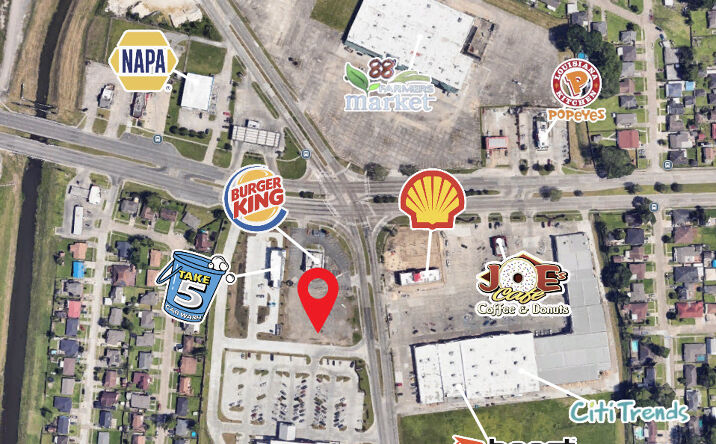 Pictures of Land property located at 6205 Lapalco Blvd, Marrero, LA 70072 for sales - image #1