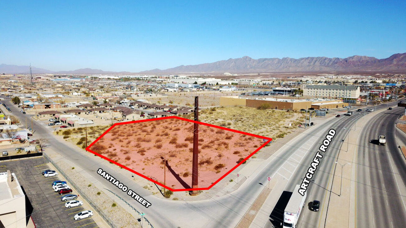 Artcraft Rd, El Paso, TX 79932 Land for Sale Artcraft / Santiago