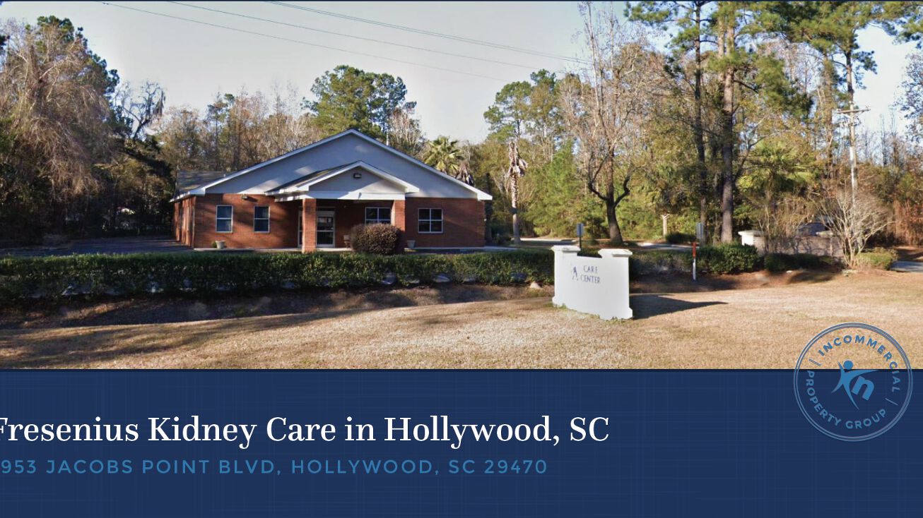 5953 Jacob S Point Blvd Ravenel Sc 29470 Office Property For Sale Fresenius Dialysis Kidney Care Charleston Msa
